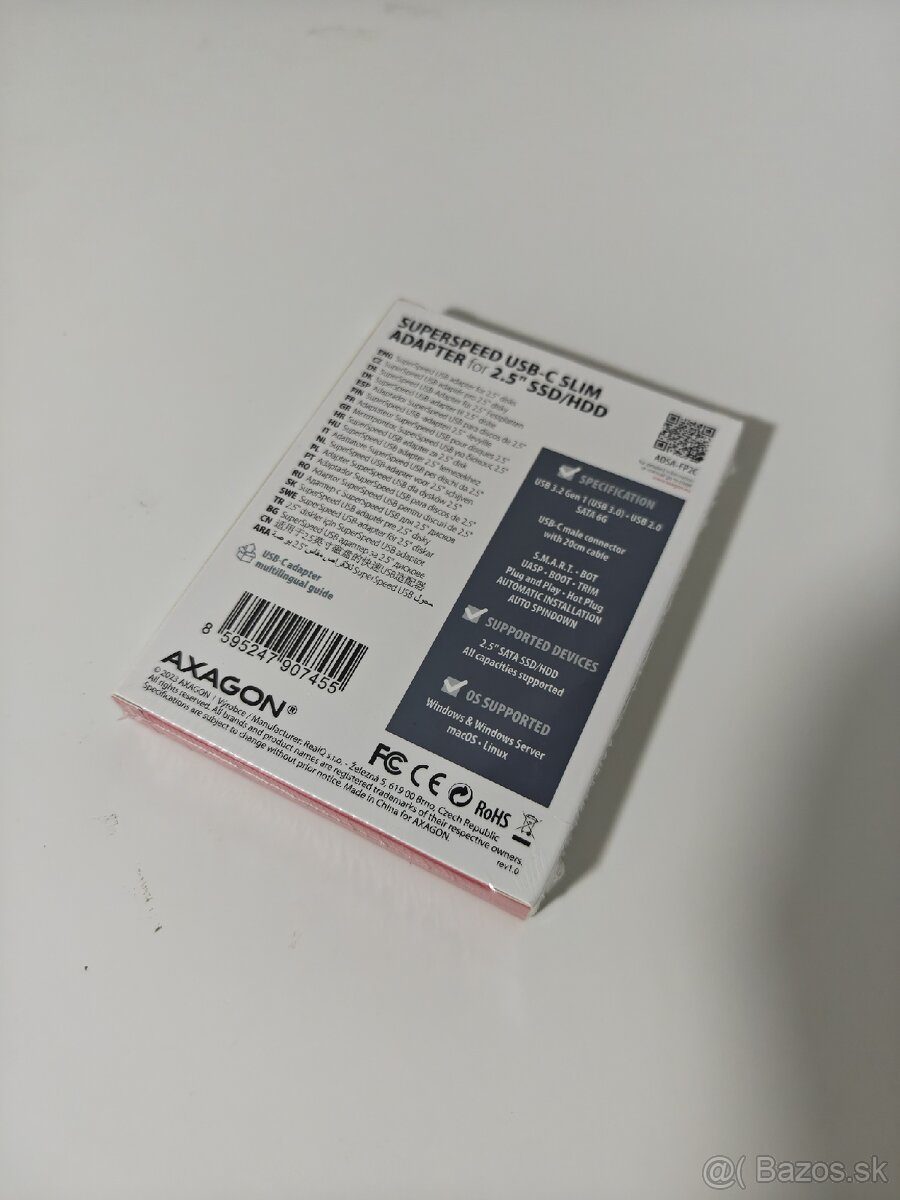 USB-C adaptér pre 2.5" SSD/HDD - 2