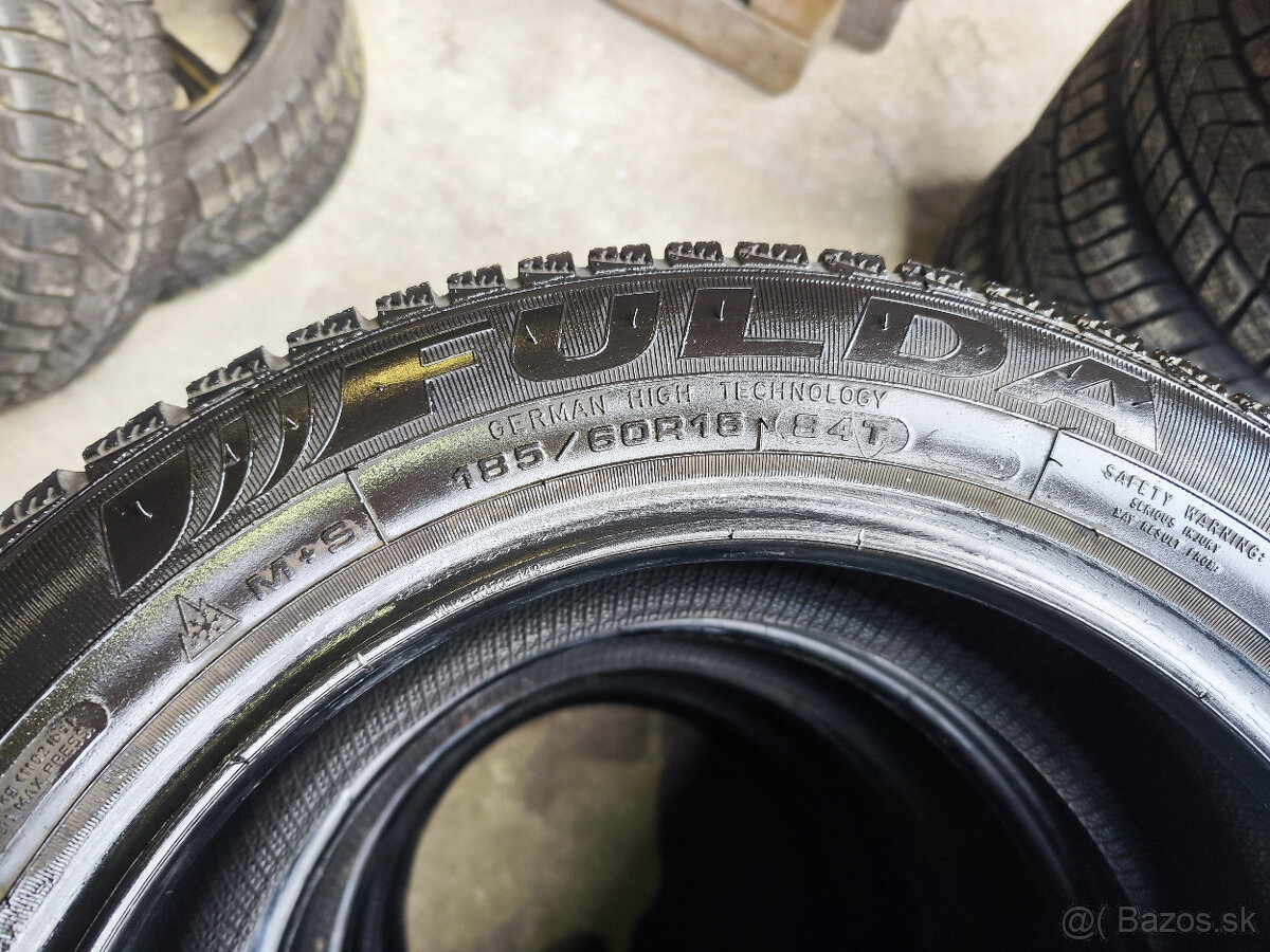 Zimné pneu = FULDA = 185/60 R15 - 2