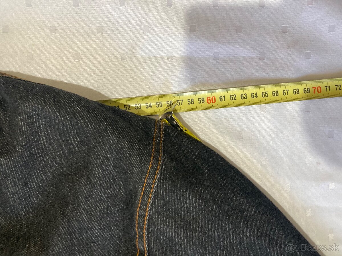 Čierna jeans bunda LIVES - 2