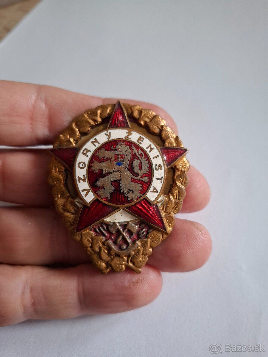 Odznak Vzorný ženista - 2