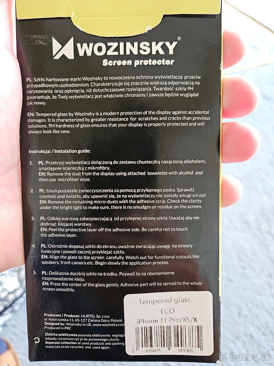 iPhone 11 Pro/XS/X ochranne sklo - 2