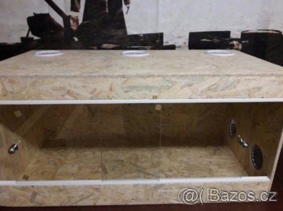 Nové terárium 100x50x50cm - 2