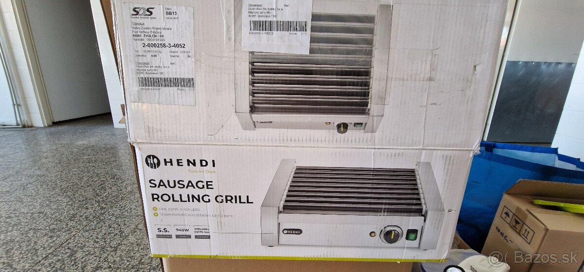 Predám ohrievač párkov z valcov HENDI - 2