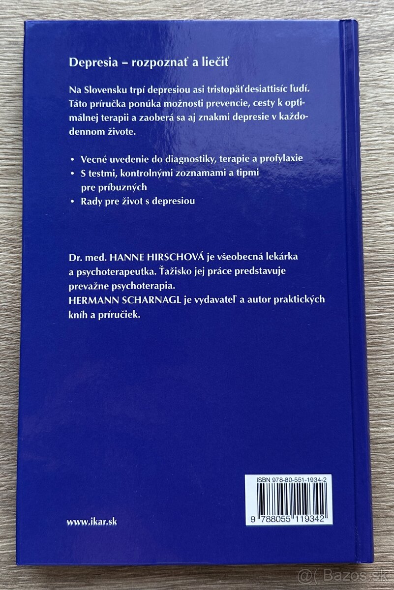 KNIHA Depresie - Čo by ste mali vedieť za 3EUR - 2