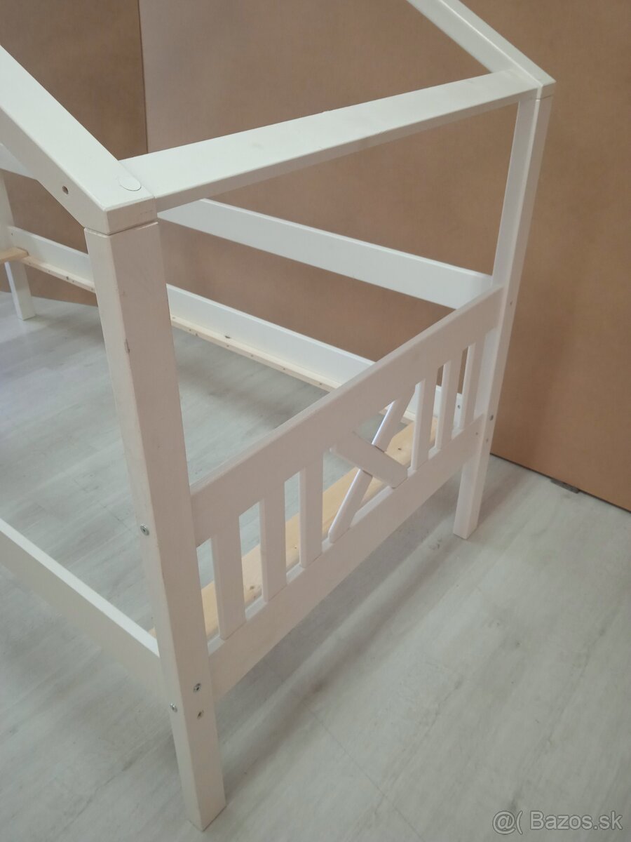 Detská domčeková posteľ 90x200 - 2