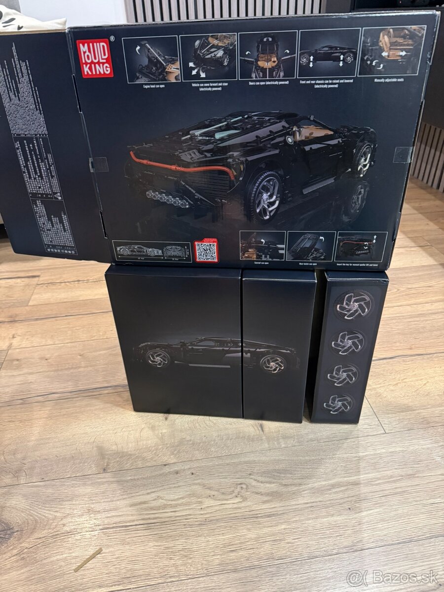 MOULD KING 13163 Bugatti La Voiture Noire - 2