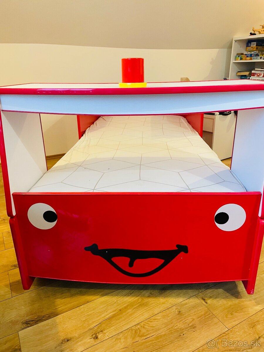 Posteľ požiarnicke auto - 2