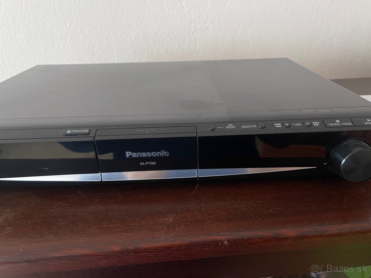 Predám domáce kino Panasonic SA-PT560 - 2