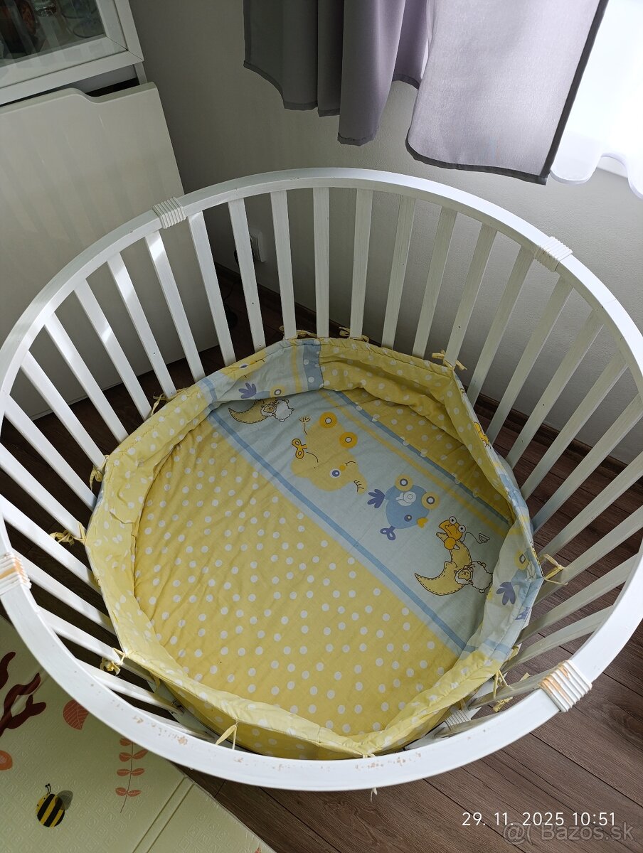 Postieľka a ohrádka 2v1 - 2