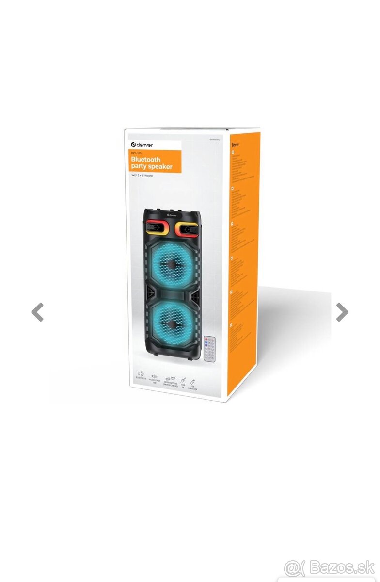 Predám Nový Bluetooth Reproduktor Denver - 2
