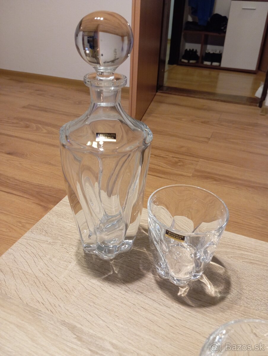 Sada karafa+6 pohárov - 2