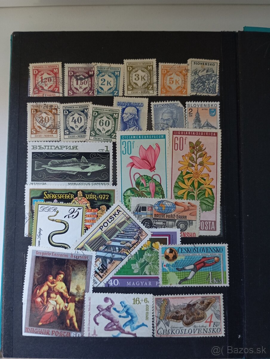Zberateľské poštové známky - 2