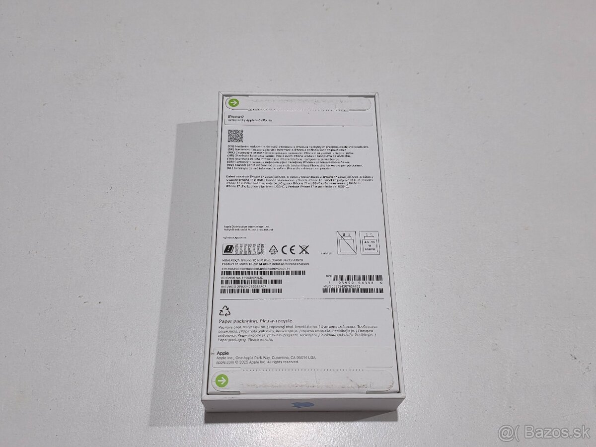 iPhone 17 256GB Mist Blue - 2