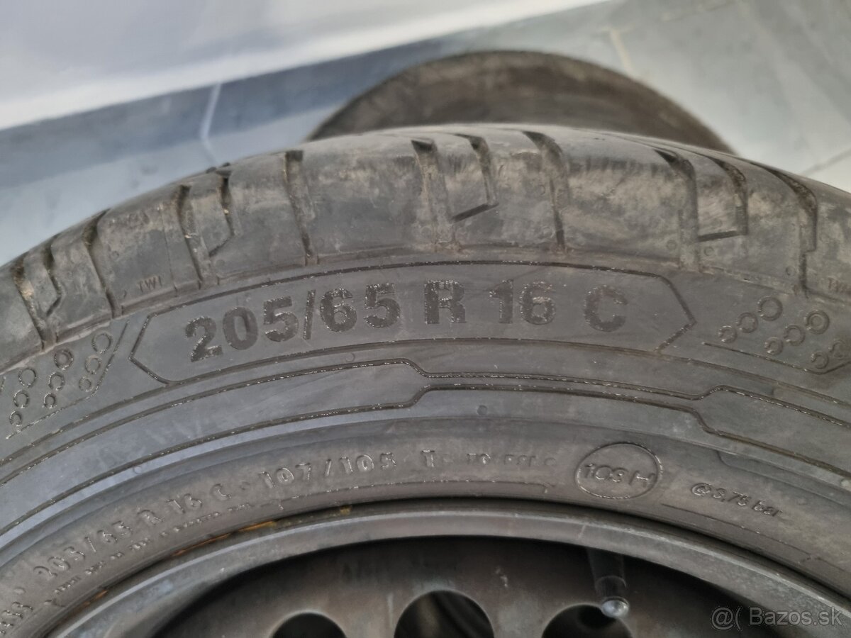 Predám letné pneumatiky 205/65R16C - 2