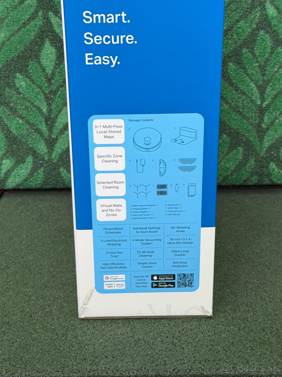 TP-link Tapo RV20 Mop, Robotický vysavač a mop - 2