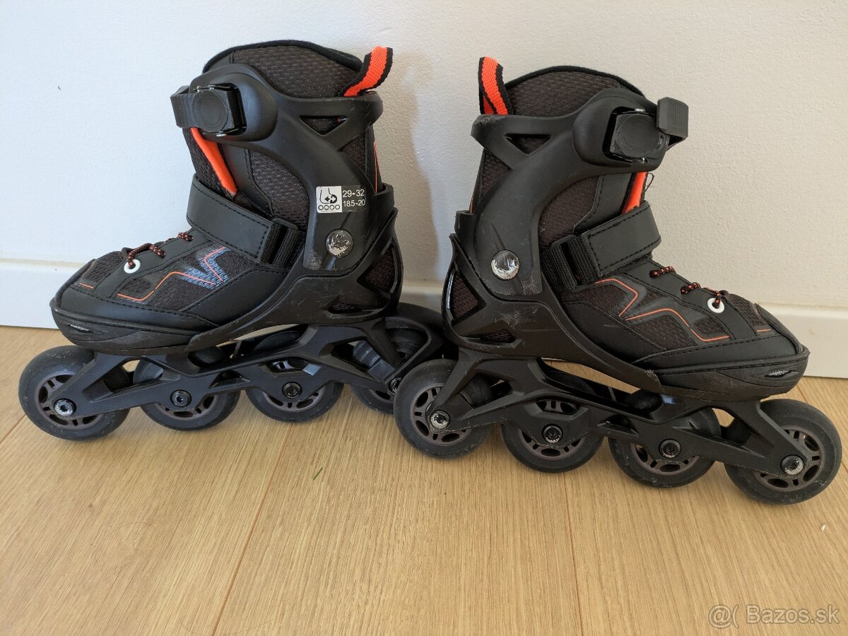 Nastavitelne detske inline korcule, 29-32 - 2