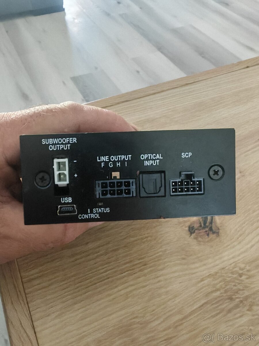 Zosilňovač s DSP Match M 5.4DSP a subwoofer Musway - 2