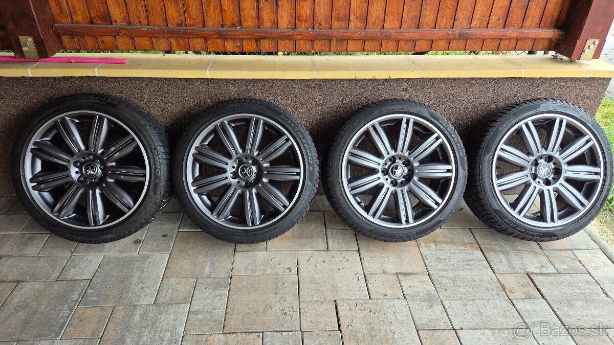 Mini cooper,5x112 R19,antracit,ako nove, - 2
