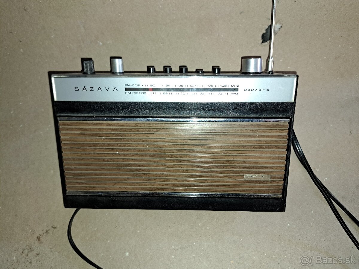 Retro radio Tesla Sazava - 2