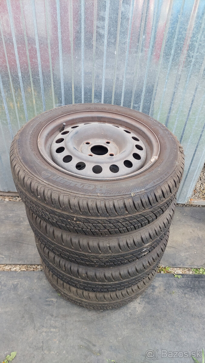 Sada pneu + disky 165/65 R14 Renault - 2