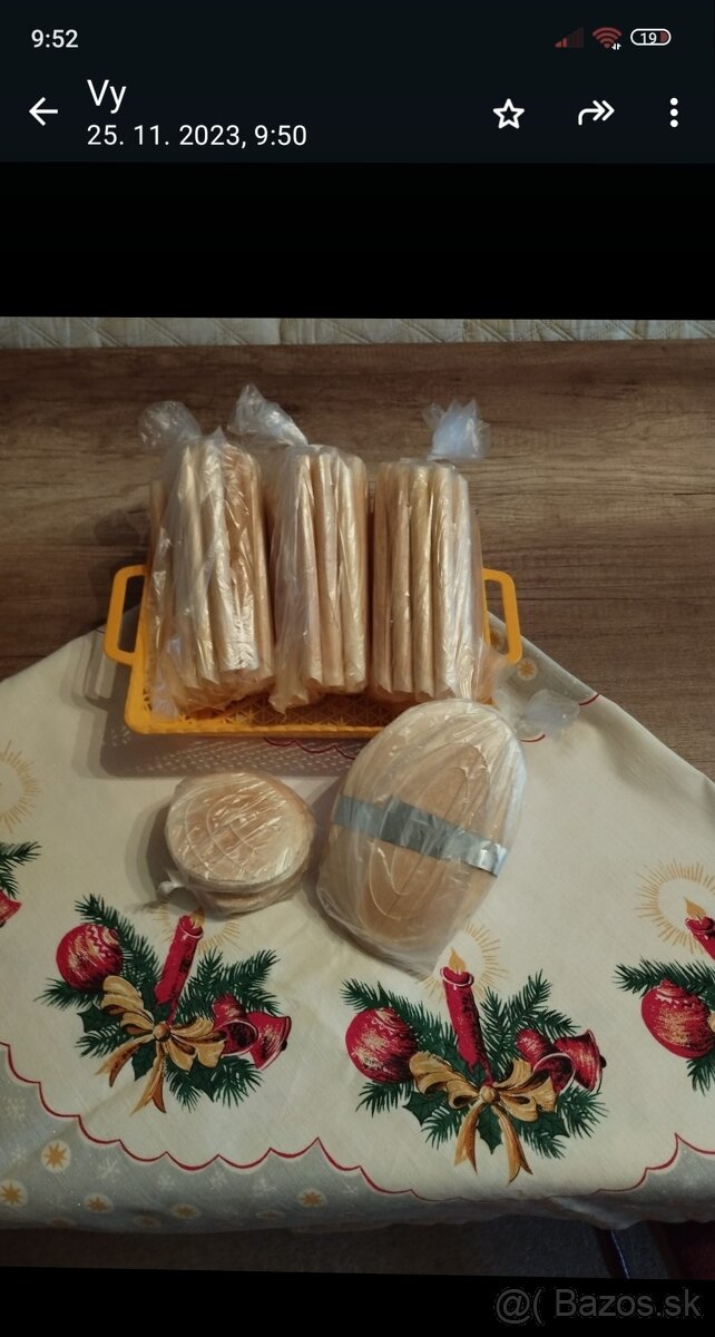 Vianočné trubičky a oblátky - 2