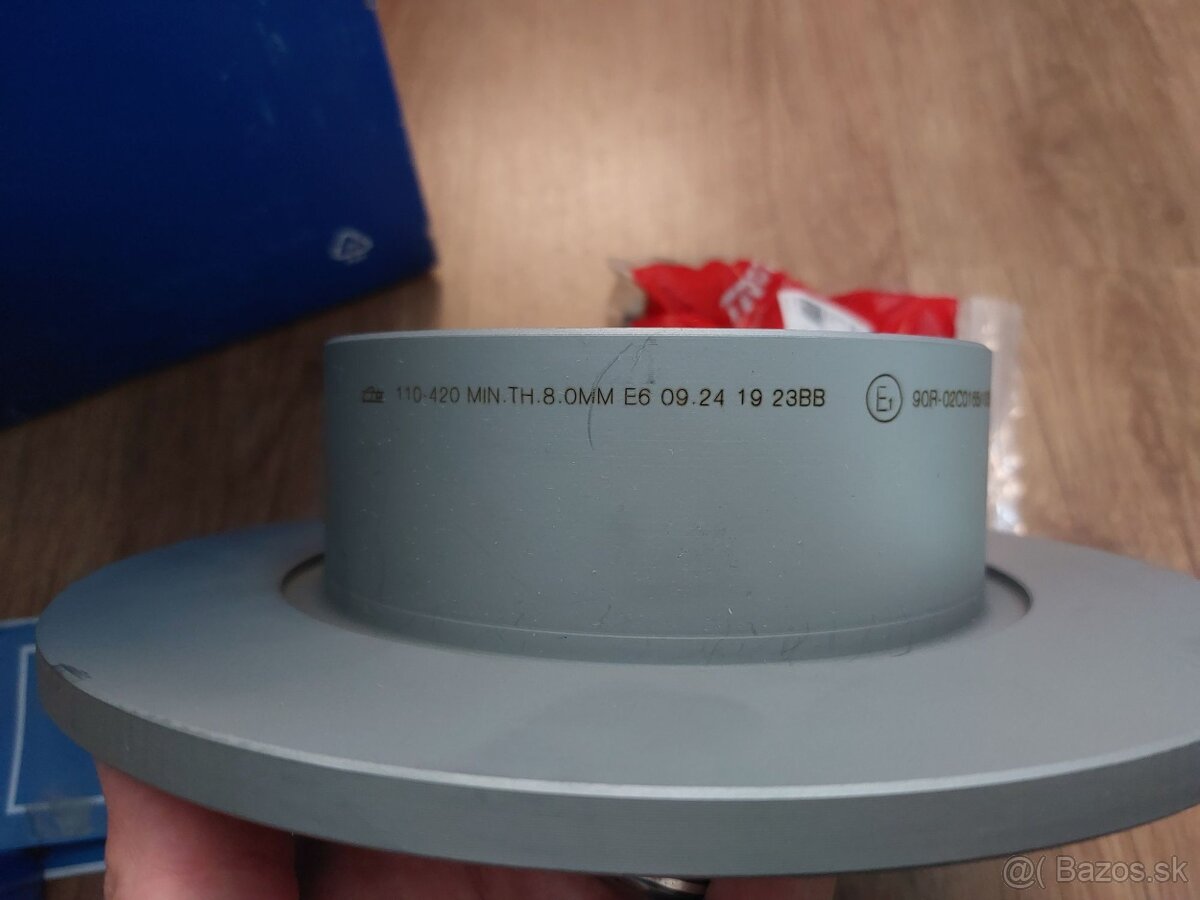 Zadné brzdy (kotúče+doštičky) Octavia III 1.4TSI - 2