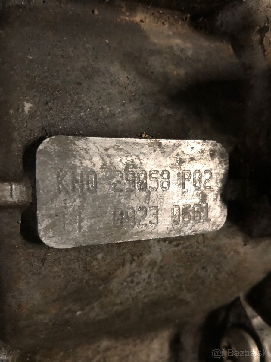 Škoda Octavia 2 1.9TDI 4x4 prevodovka KNQ - 2