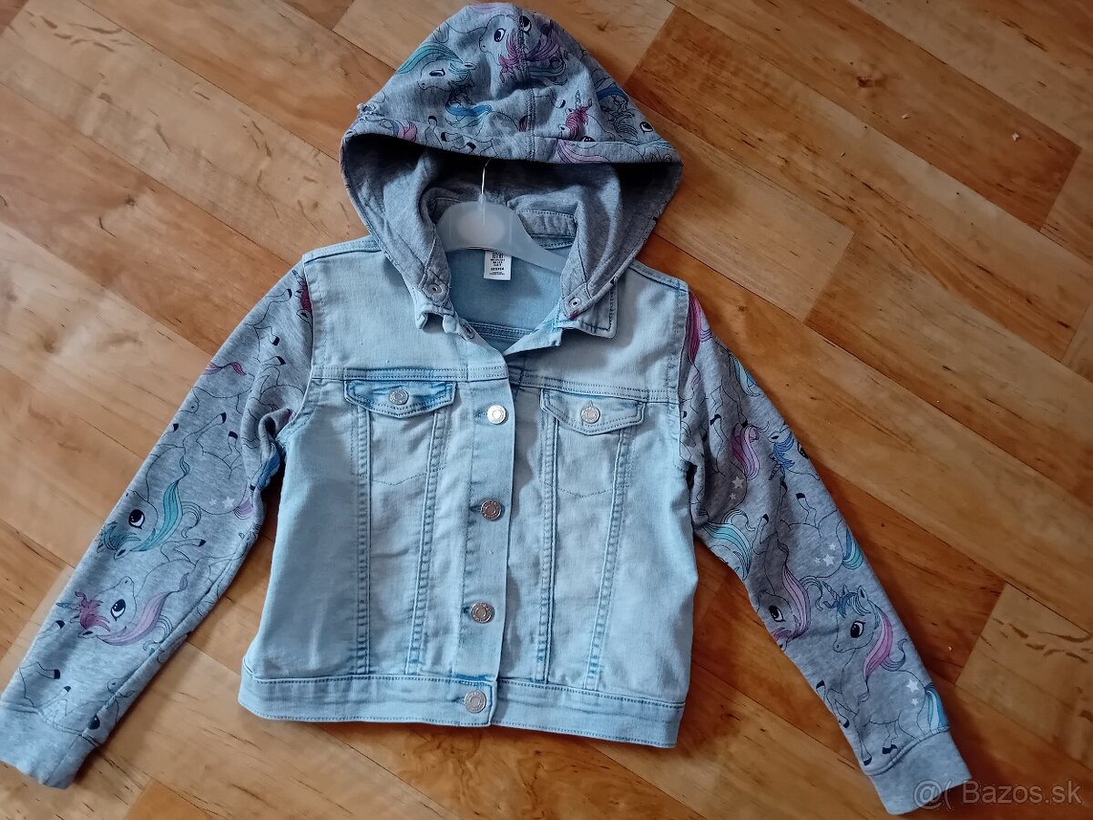 Dievčenská rifľova bunda - 2