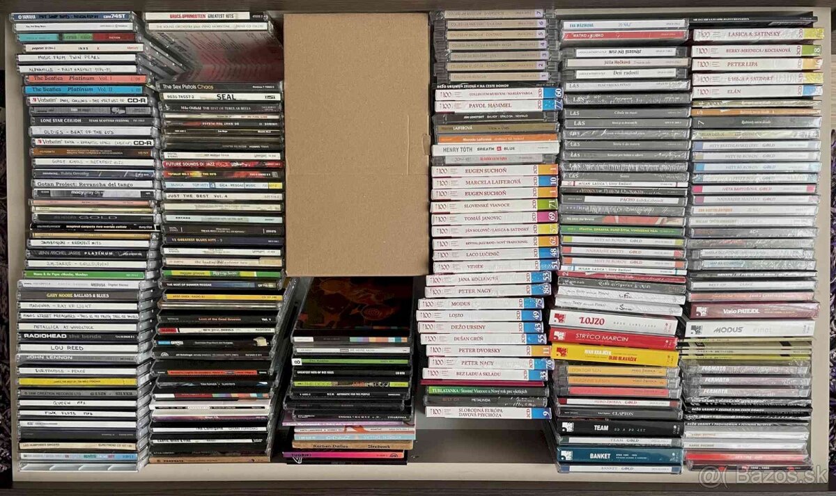 Predám zbierku cca 750 CD, kaziet, rock, pop, jazz, klasika - 2