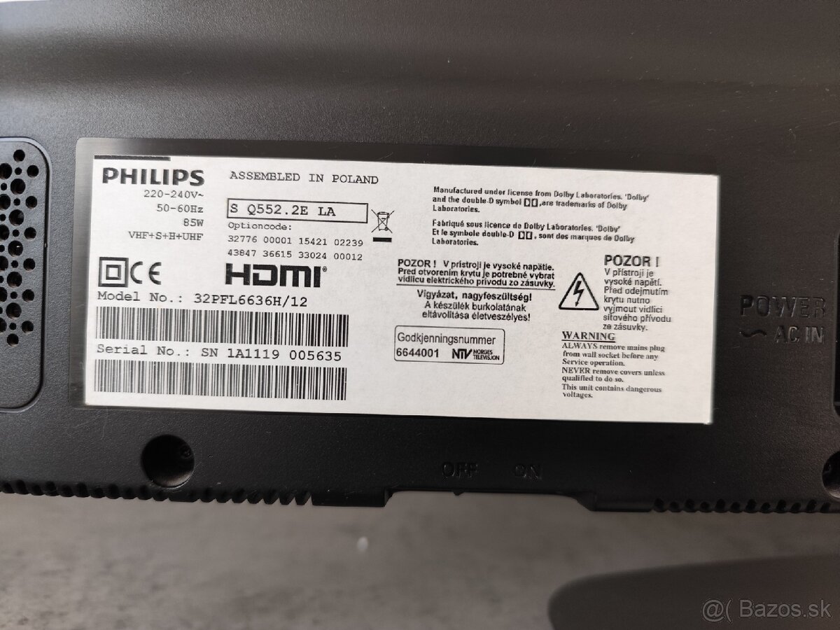 TV Philips 32" LCD - 2