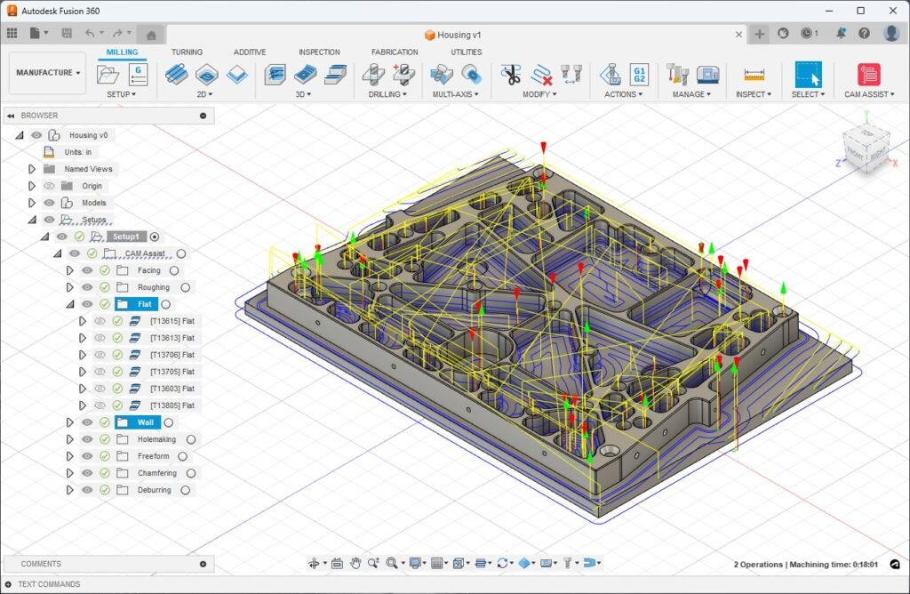 CNC frézar Okuma+CAM - 2