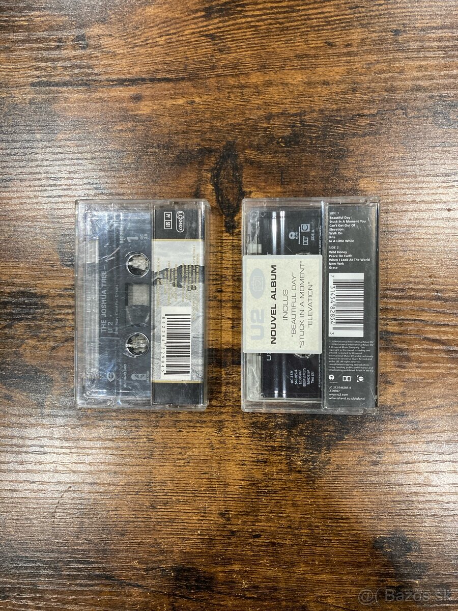 mc kazety U2 - 2