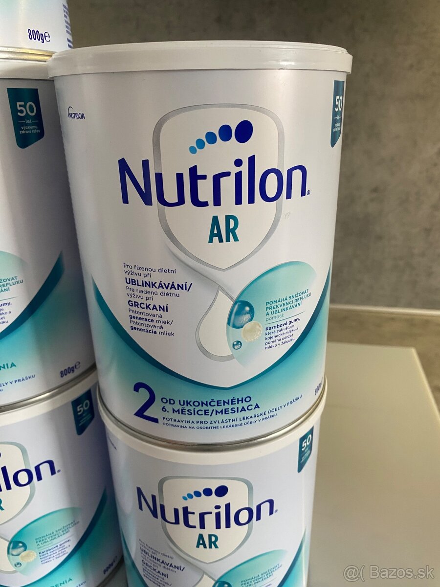 Predám dojcenecke mlieko Nutrilon AR 1, 2 - 2