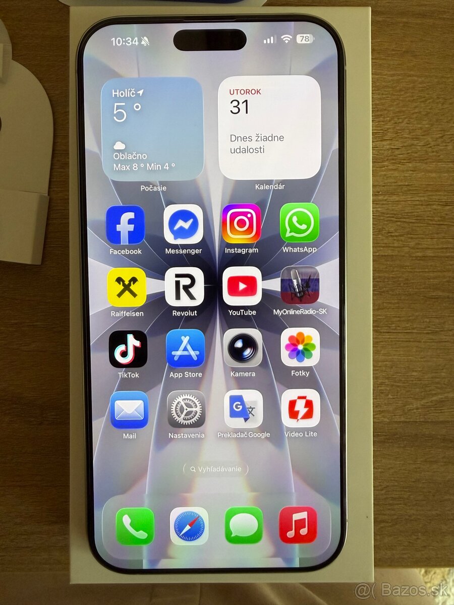 iPhone 16 Pro Max 512gb v záruke do 2027 - 2