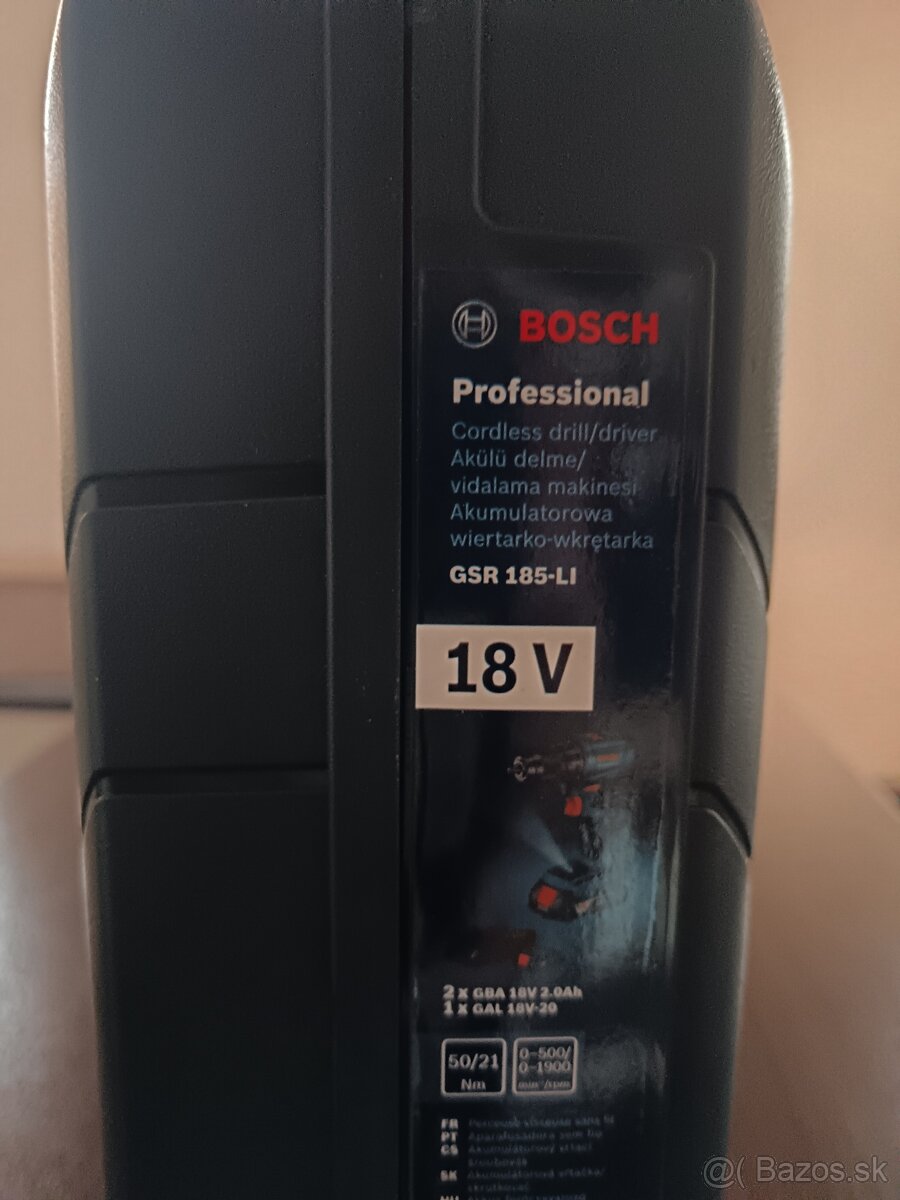 Predam Aku vŕtačku Bosch novú - 2