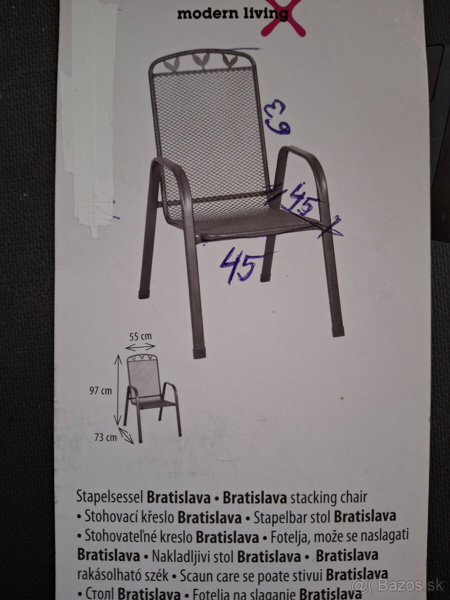 Stôl so stoličkami - 2