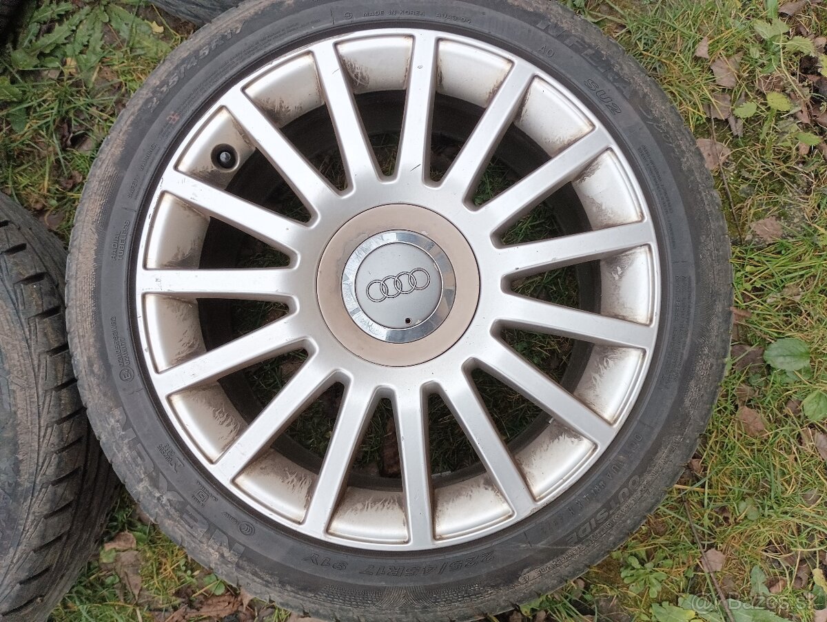 Hliníkové disky 17" Audi - 2