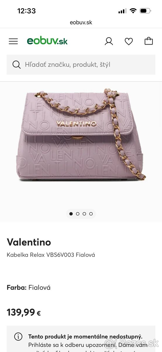 Valentino kabelka - 2