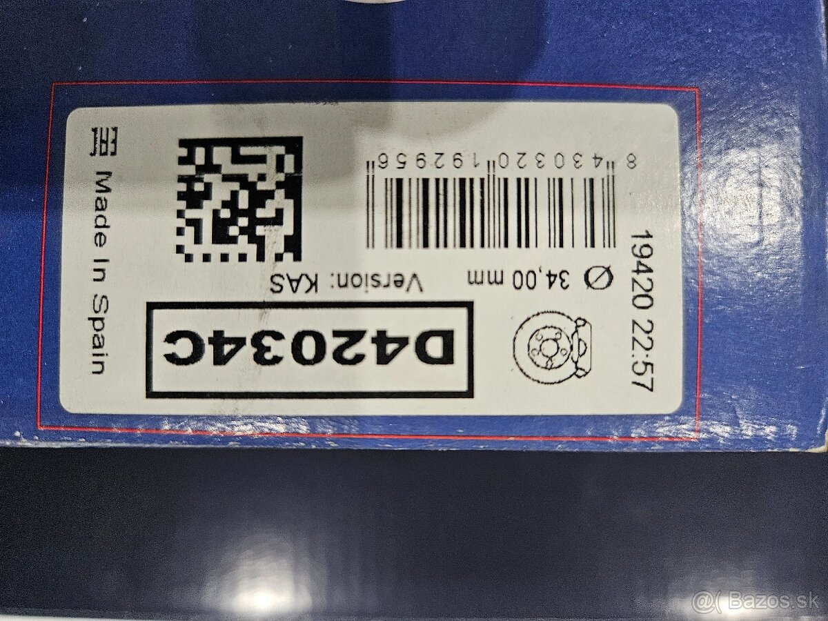 Sada piestika D42034C - 2
