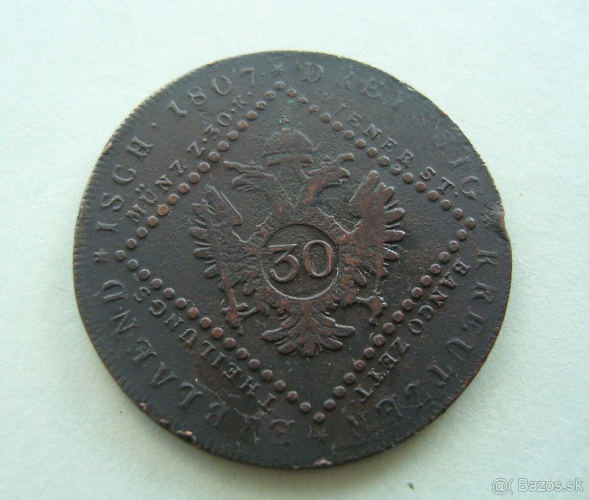 30 grajciar 1807 S - 2