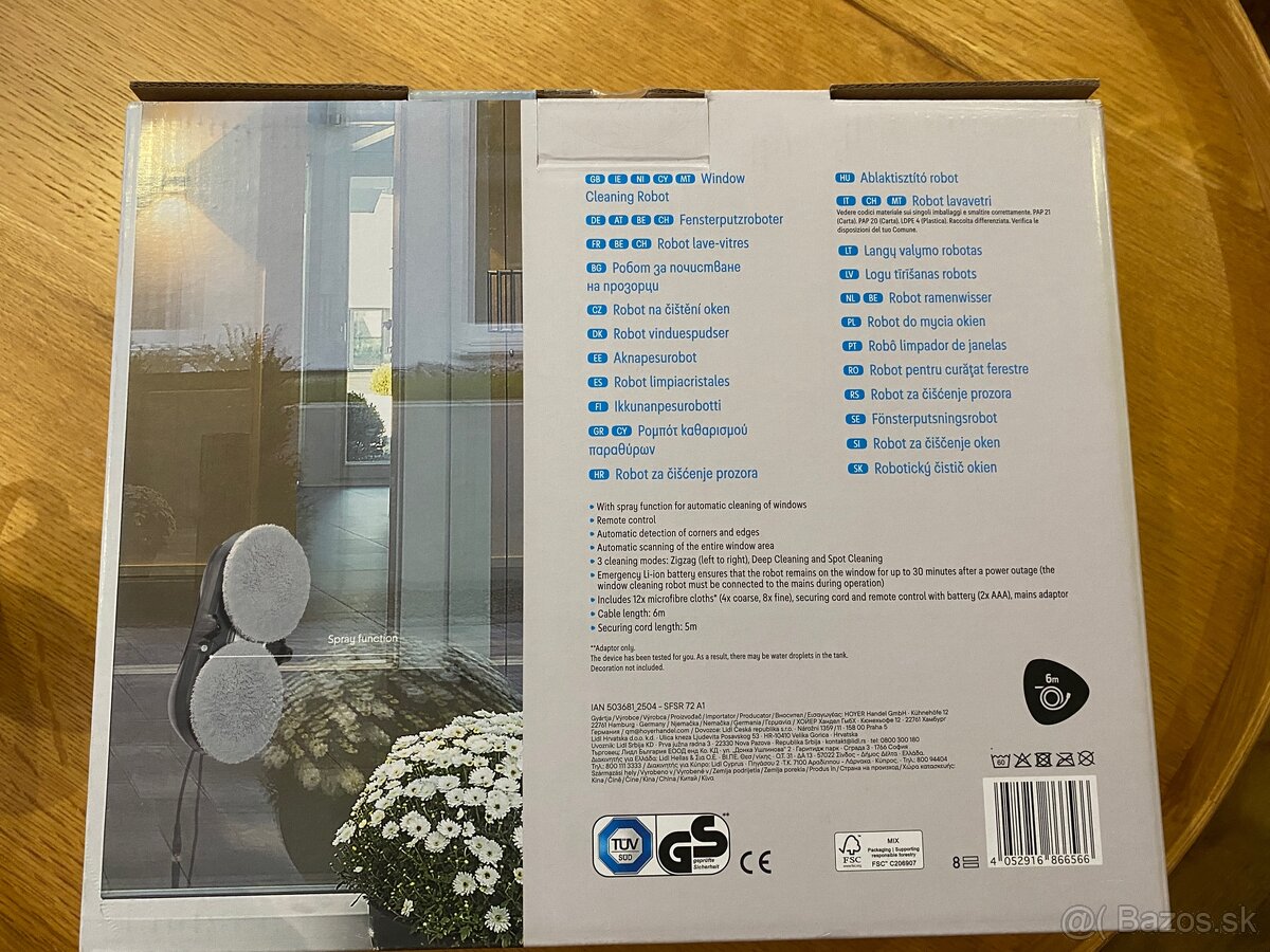 Novy Roboticky cistic okien - 2