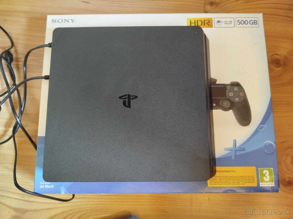 Predávam novú PS4 + Hru na PS4 Crew Motorfest - 2