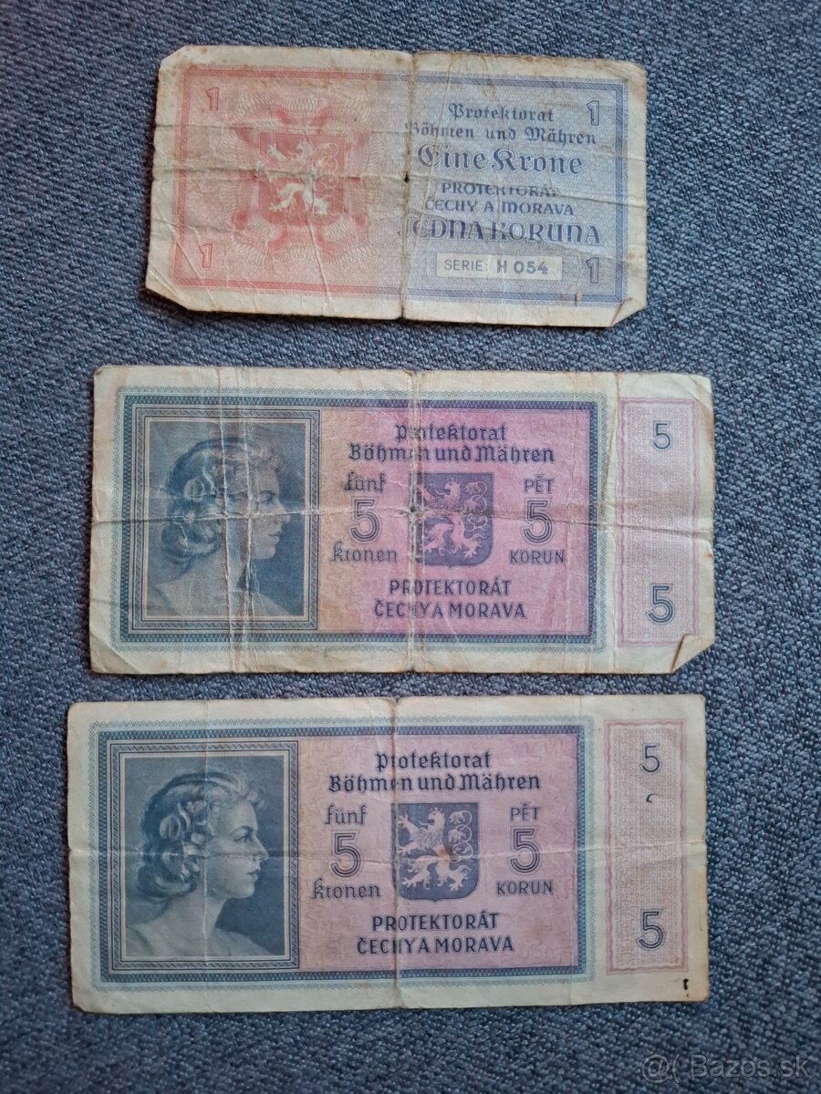 Staré bankovky 4 - 2