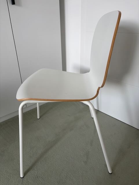 IKEA stolička - biela - 2