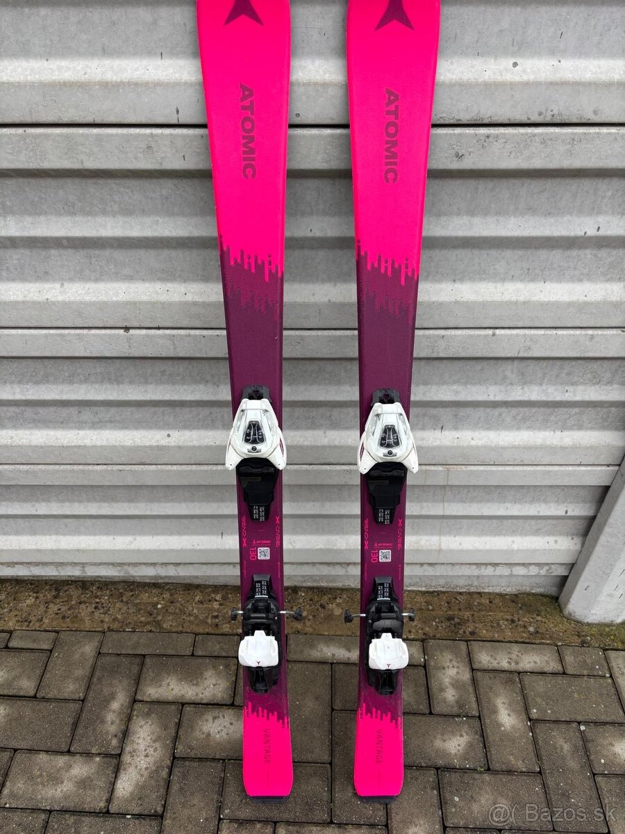Predám detské lyže Atomic Vantage 130cm - 2