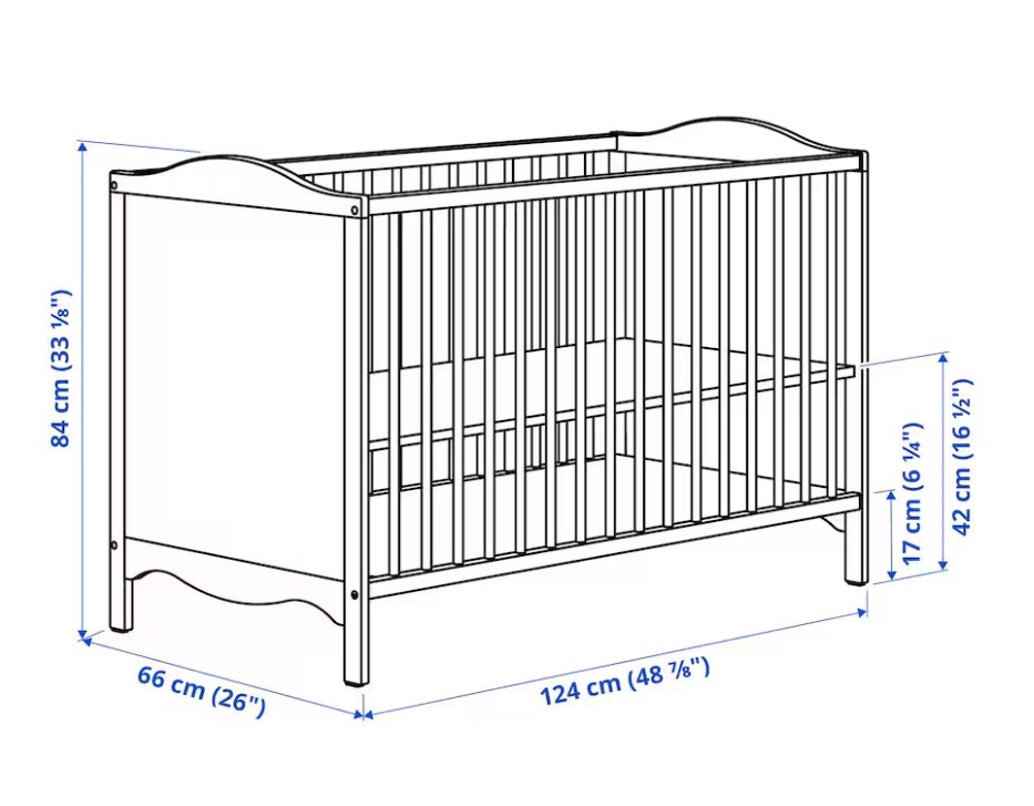 Postieľka Ikea SMÅGÖRA - 2