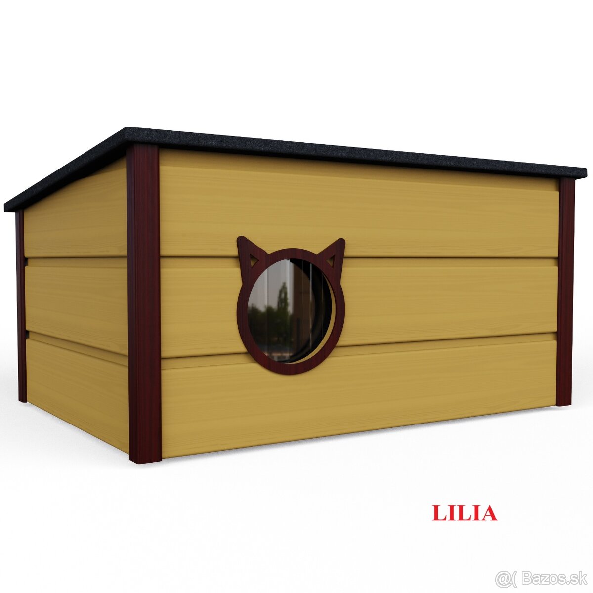 domček pre mačky, mačacia búda - 2