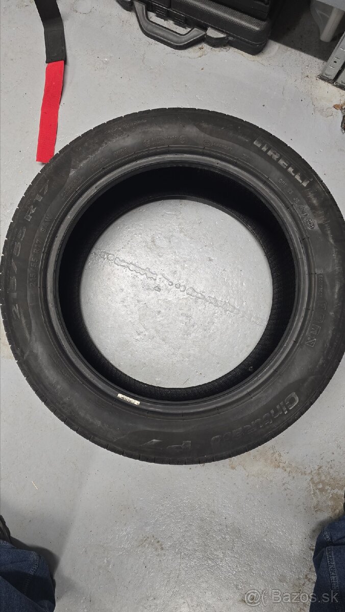 4ks letne pneumatiky 215/55 R17 - 2