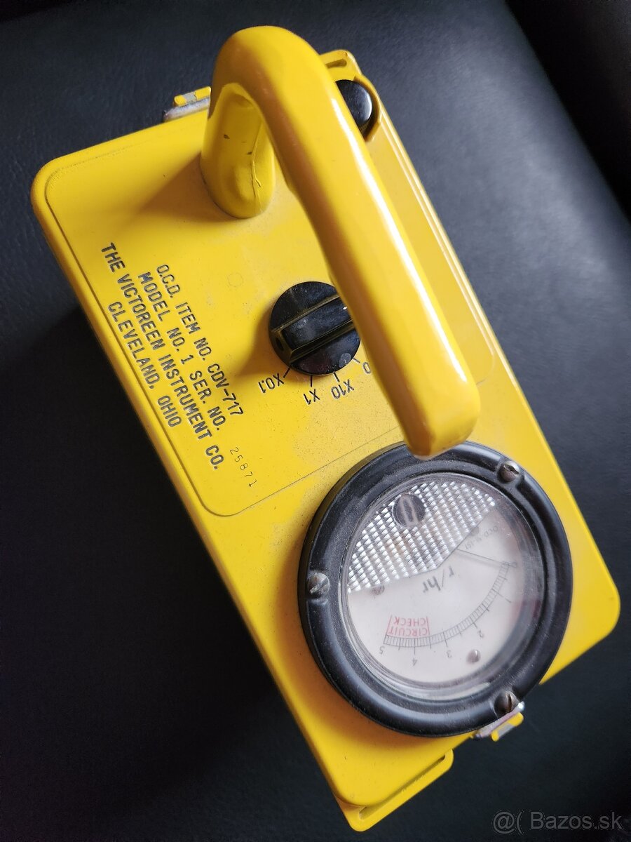 Merač radiácie cdv717 - 2