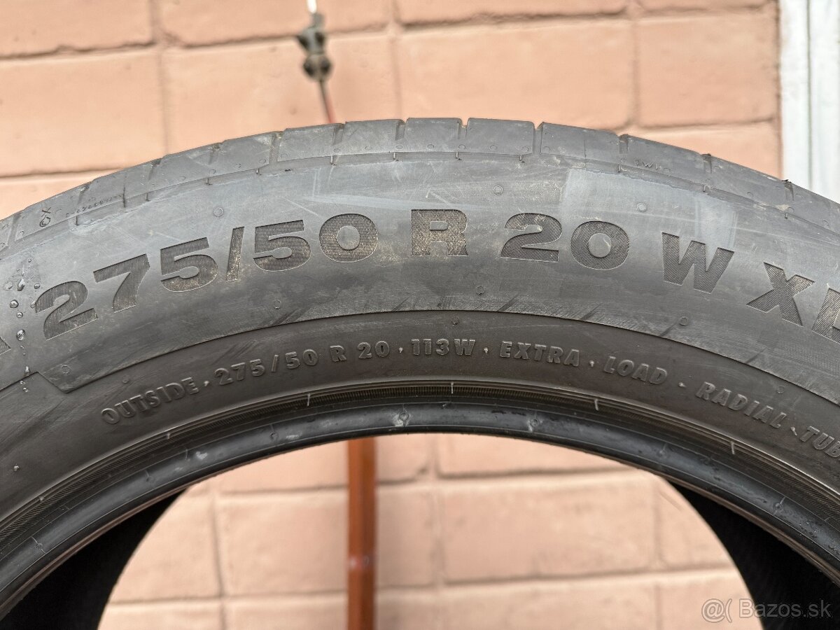 Letne pneumatiky CONTINENTAL 275/50 R20 - 2